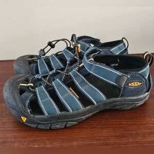 KEEN Newport H2 Kids Bluish Green Waterproof Sandals, Shoes